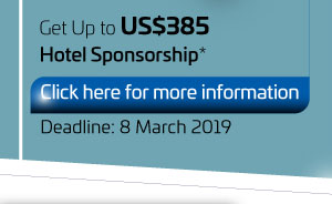 Get Up to US$385 Hotel Sponsorship* or US$230 Cash Travel Subsidy*